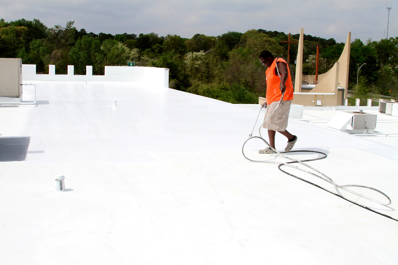 Silicone Roof Coating in Memphis, TN